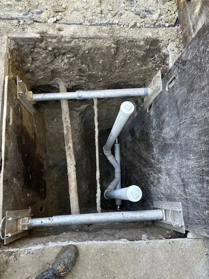 Experienced plumber completing Gas Line Repair work in Stone Ridge